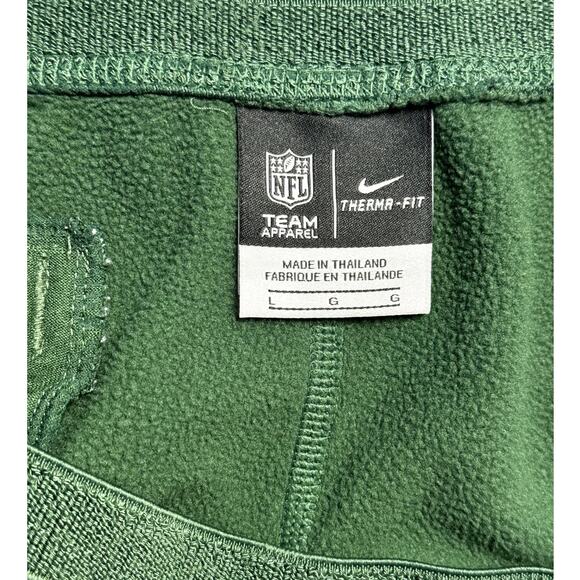 WOMENS NIKE NY JETS GREEN AND WHITE DRAW-STRING JOGGERS SIZE LARGE - Picture 7 of 8